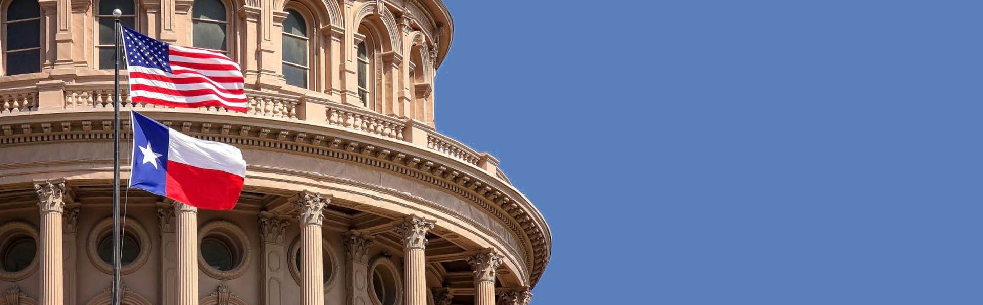 Texas capitol, where additional law is practiced.